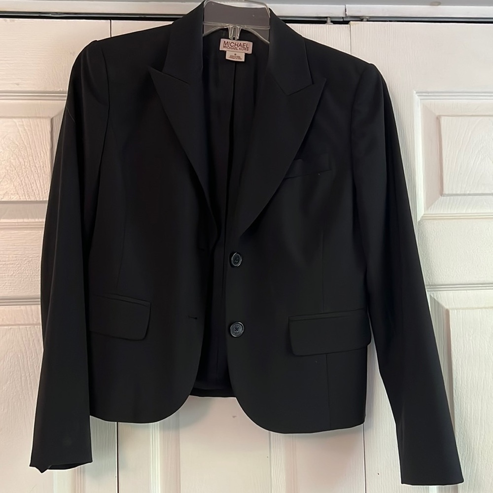 Michael Kors brand Ladies Black suit jacket